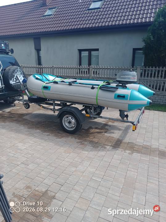Ponton przyczepka silnik Sieradz