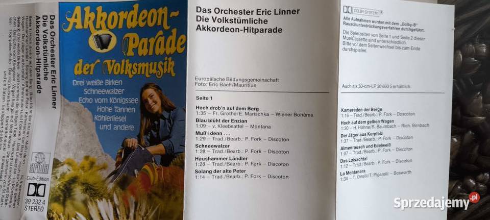 Akkordeon Parade Der Volksmusik Orchester Eric śląskie