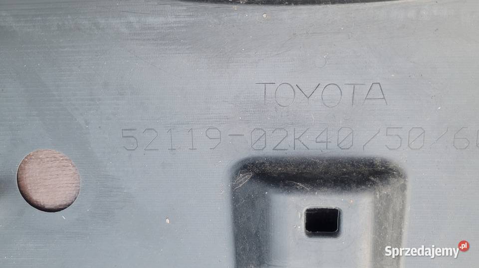 TOYOTA AURIS II LIFT FL 15 ZDERZAK PRZEDNI PRZÓD Ruda Śląska