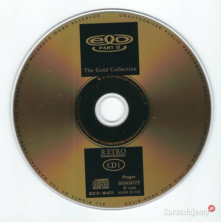 2 CD Electric Light Orchestra Part II The Gold mazowieckie sprzedam
