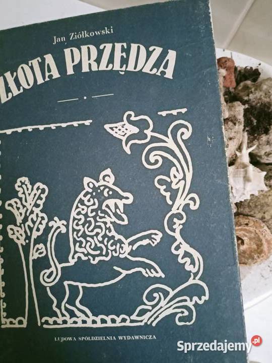 Złota przędza bajki kaszubskie książki Ziółkowski antykwaria