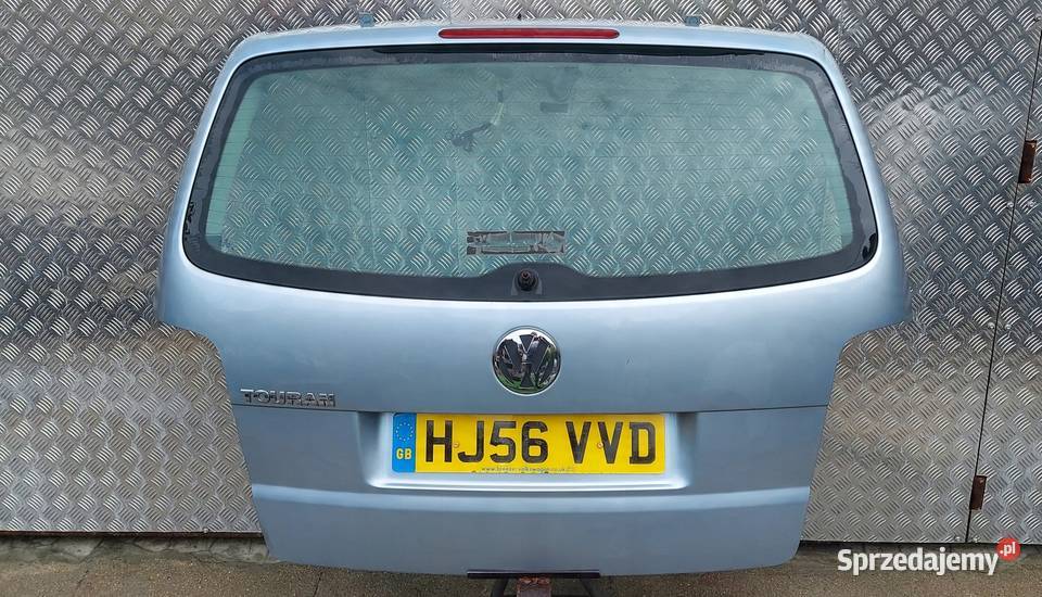 TYLNA KLAPA VW TOURAN 0310 BEZ RDZY LAK LB5M