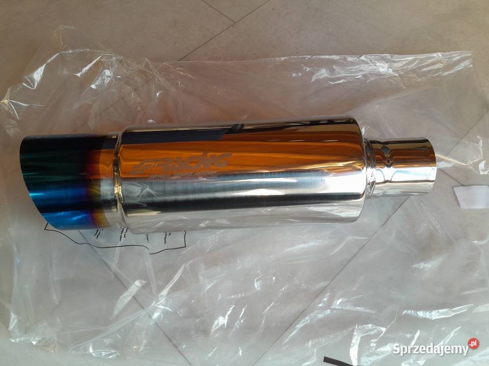 Simoni Racing ESR086B Tłumik Końcowy Srebrny śląskie