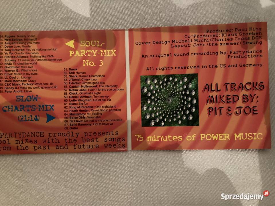 Płyta Cd Mega Mix Partydance 6 The Mixes Lata 90 śląskie Czerwionka-Leszczyny