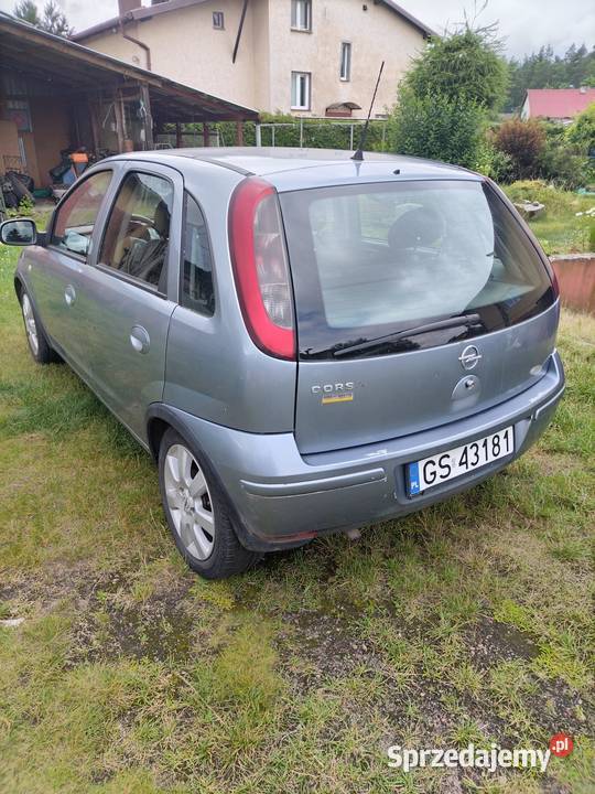 Opel Corsa C 10 2005 szary pomorskie Słupsk sprzedam