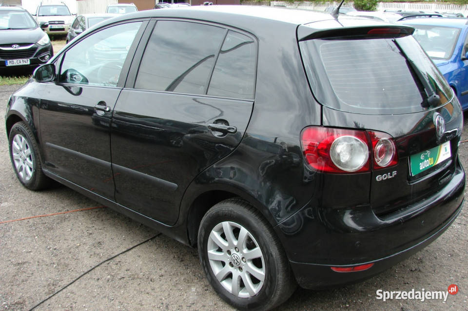 Volkswagen Golf Plus 20 TDI 105 I 20042009 czarny Piła sprzedam