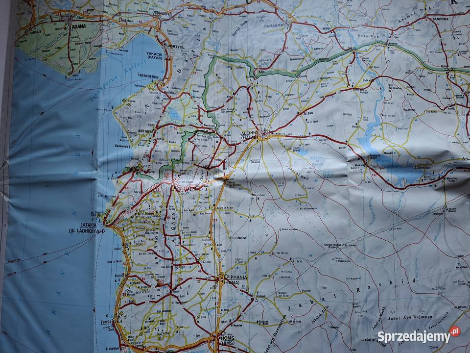 Syrien 1800 000 freytag berndt mapa Kultura i Rozrywka małopolskie Kraków