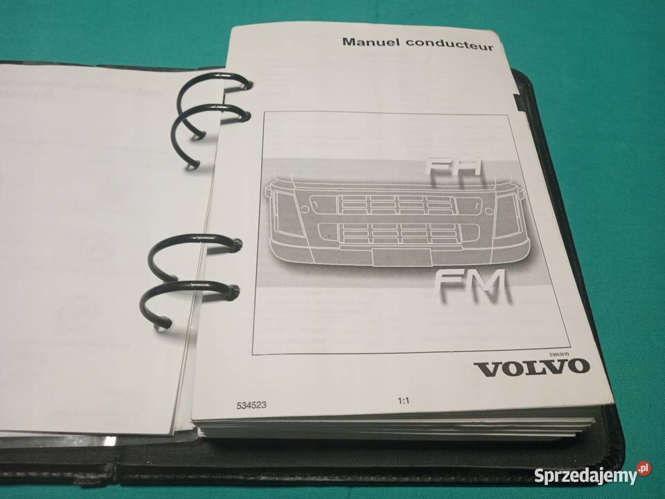 Volvo FH12 FM12 2008 Instrukcja Obsługi Etui FM Gadgety motoryzacyjne Łódź