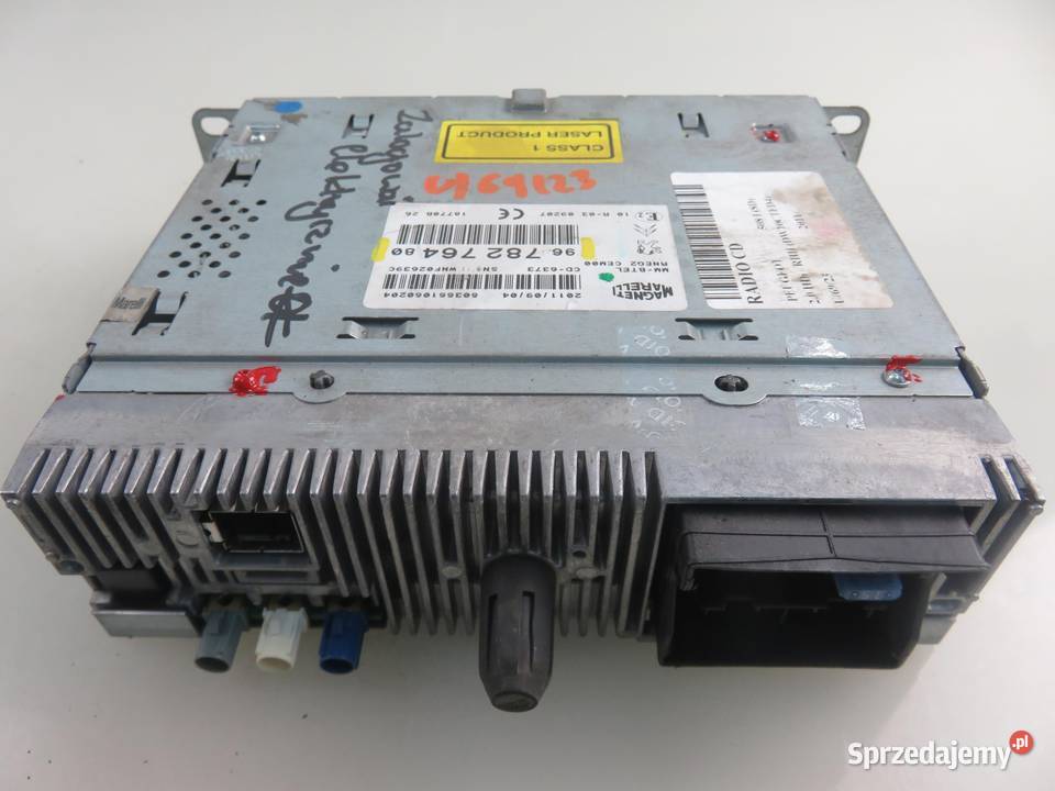 RADIO PEUGEOT 508 I 8D 9666090780 małopolskie