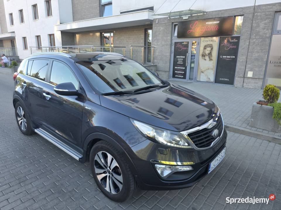 Kia Sportage 20d 4x4 Panoramiczny dach Samochody osobowe Lublin