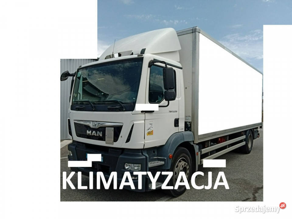 MAN TGM 15290 Euro 6 kontener 18 palet winda centralny zamek