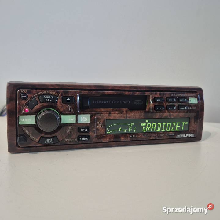 Kolekcjonerskie radio ALPINE TDA7550R Radioodtwarzacze