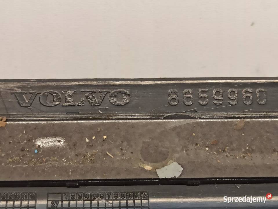 LISTWA NAKŁADKA PROGU PROGOWA VOLVO S60 S80 V70 osobowe Wyposażenie wnętrza dolnośląskie