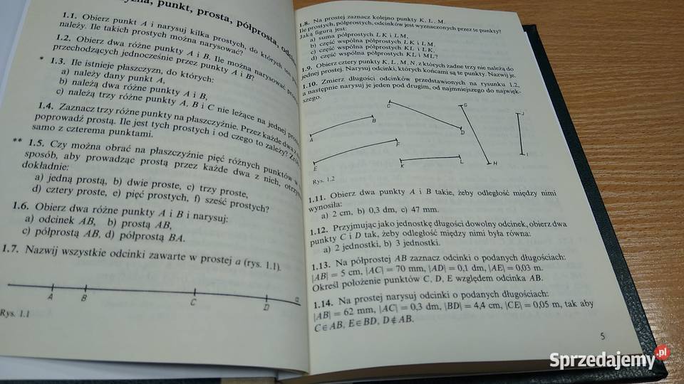 Zbiór zadań z geometrii szkoły podstawowej Świst Gdańsk