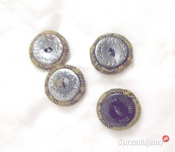 oliwkowe guziki khaki guziki duże guziki