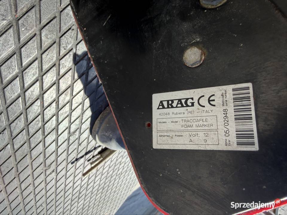 Znacznik Pianowy Arag do opryskiwacza Pilmet mazowieckie Pacyna sprzedam