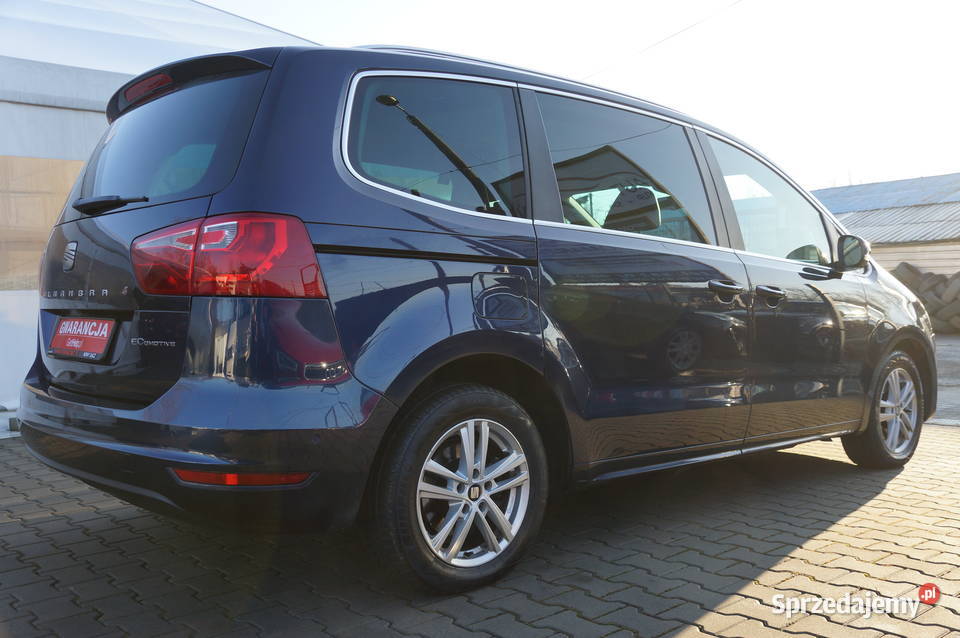 Seat Alhambra 20 TDI CR 140 4x4 7osób Kamera poduszka powietrzna Alhambra małopolskie Nowy Sącz