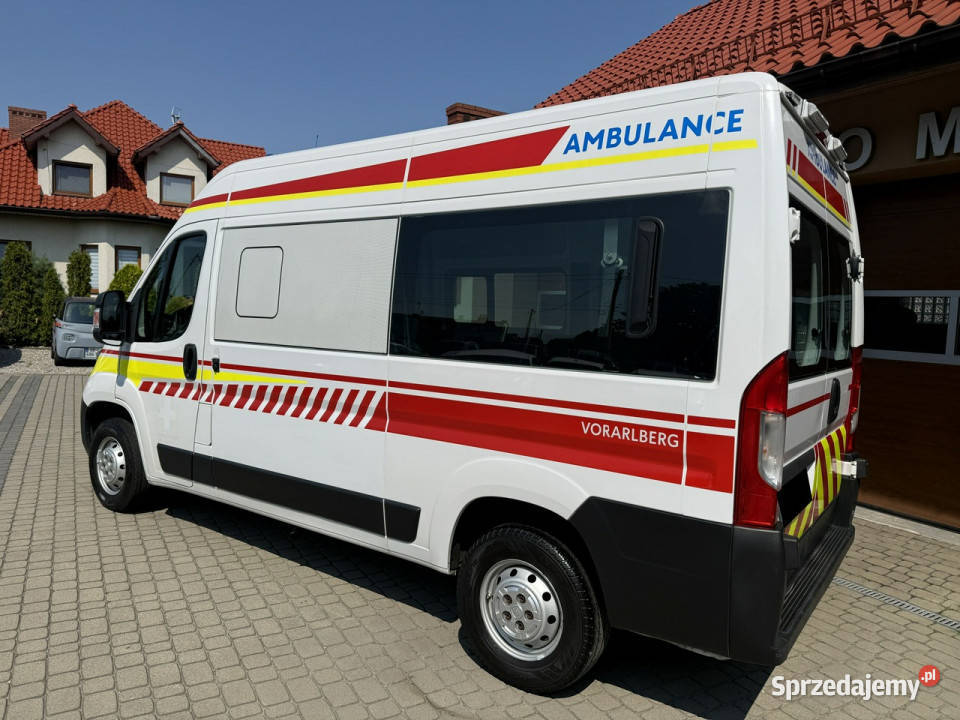Fiat Ducato Ambulans Rampa centralny zamek Orzech sprzedam