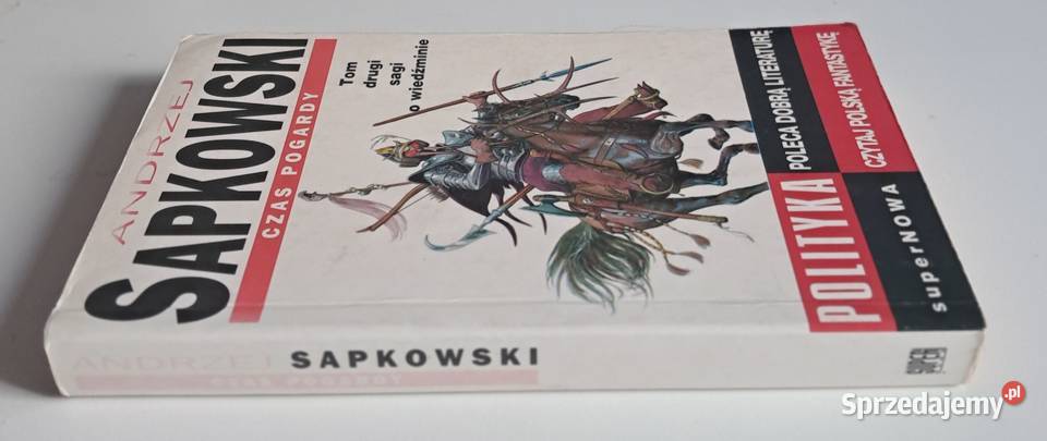 Czas pogardy Andrzej Sapkowski ISBN 9788370540913 mazowieckie Warszawa