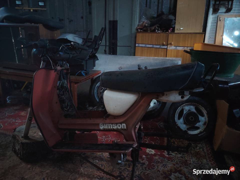 Simson SR50 skuter 1987 Romet motorynka jawa 50 Rok produkcji 1987 Simson opolskie Świerczów