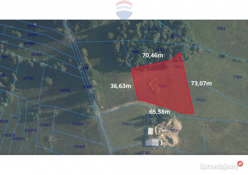Widok na Tatry działka z projektem budowlanym 65m Gliczarów Dolny