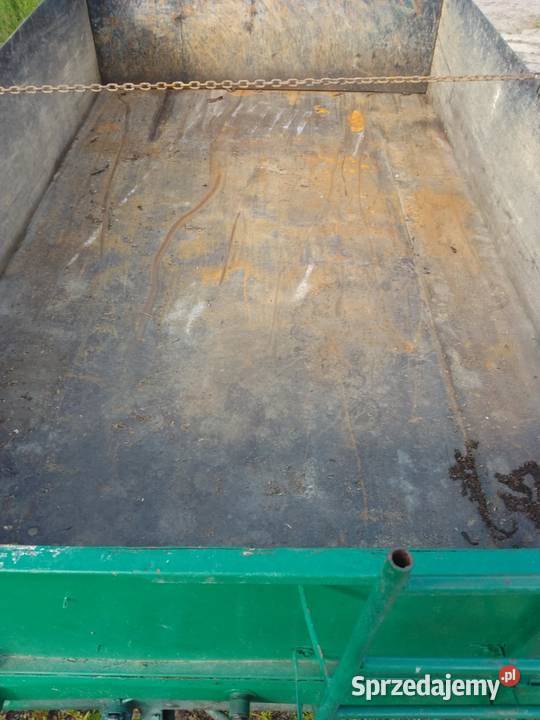 Przyczepa do traktora KIPER gruba blacha nieuszkodzony śląskie Jeleśnia sprzedam
