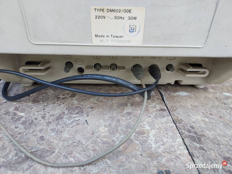 Stary monitor Commodore DM60200E niesprawny pomorskie Tczew