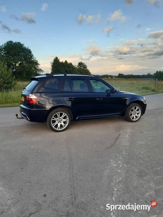 BMW X3 E83 Polift 2007 MSPORT 30 SD 286 Tomaszów Lubelski sprzedam