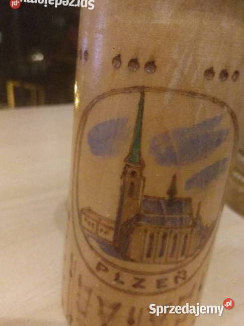 Kufel drewniany z Pragi Szczecin