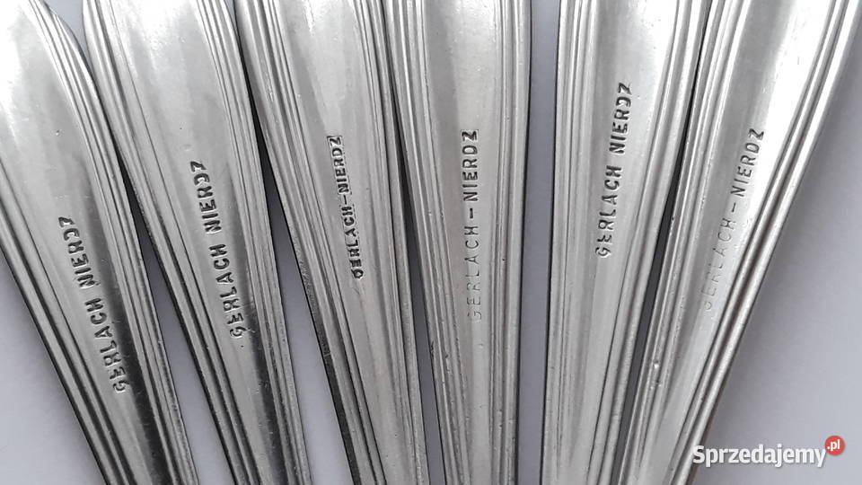 Widelczyki deserowe 2 BAKELIT Gerlach sztućce Zastawa stołowa Dąbrowa Górnicza sprzedam