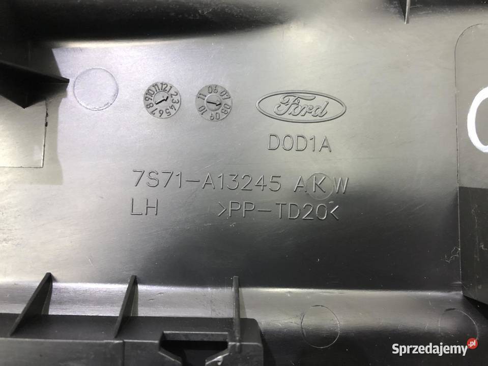 OSŁONA PROGU PRAWY TYŁ 7S71A13245 FORD MONDEO osobowe