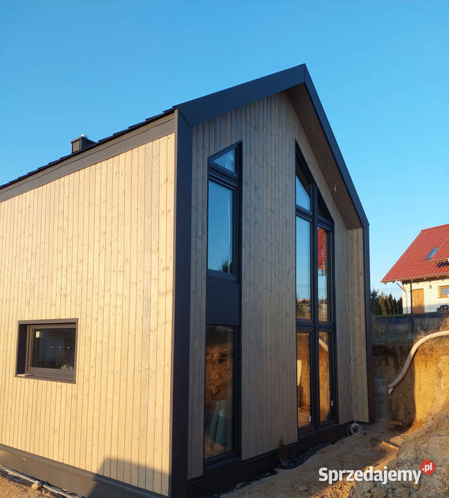 Dom całoroczny modułowy szkieletowy 110m2