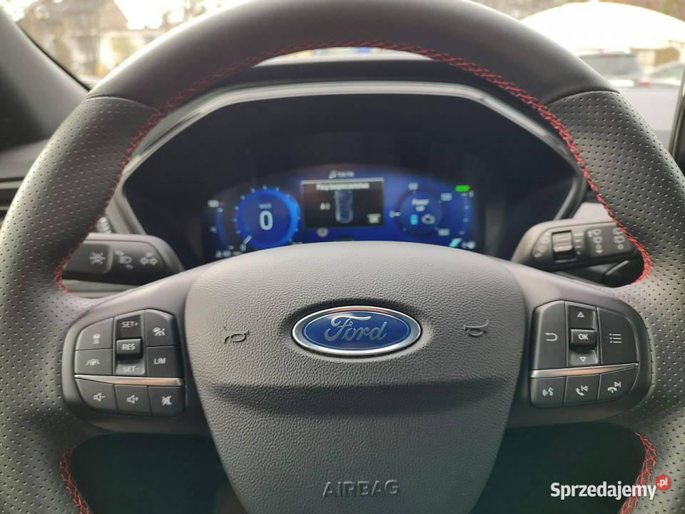 Ford Kuga Ford Kuga STLine 25 FHEV eCVT 190 III asystent pasa ruchu Warszawa