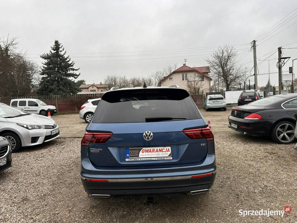 Volkswagen Tiguan Allspace Automat7 wspomaganie kierownicy Warszawa