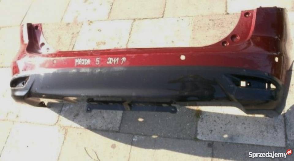 Mazda5 2011 2012 2013 2014 zderzak tył oryginał dolnośląskie Wrocław sprzedam