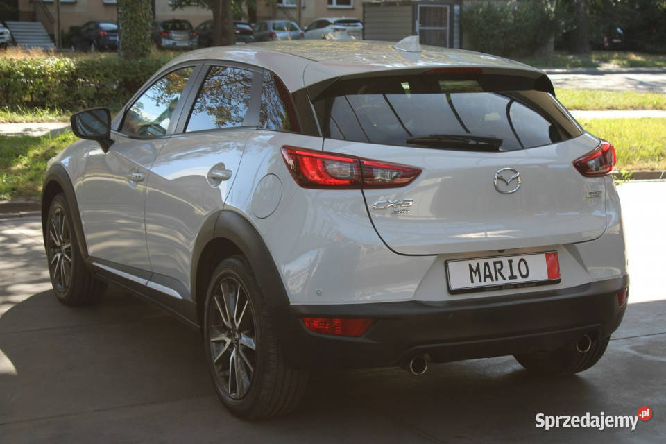 Mazda CX3 BezwypadkowyBogata wersja szary Gliwice sprzedam
