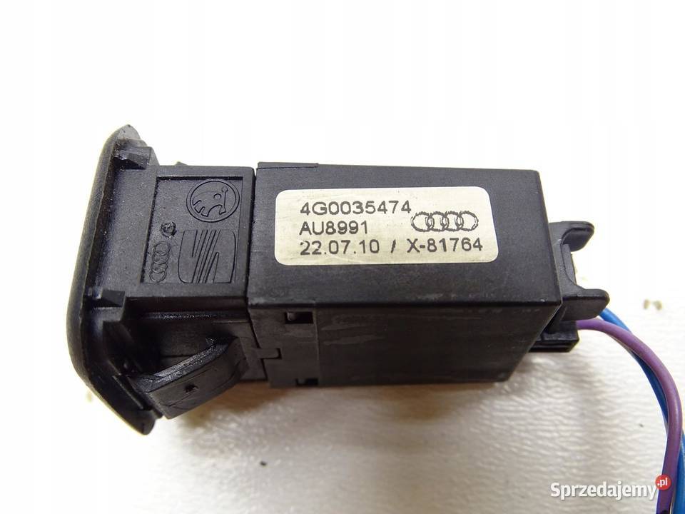 GNIAZDO WTYCZKA AUX PRZEWÓD 4G0035474 AUDI A6 C7