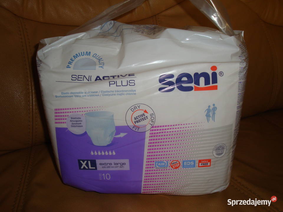 Pieluchomajtki Seni Active Plus XL