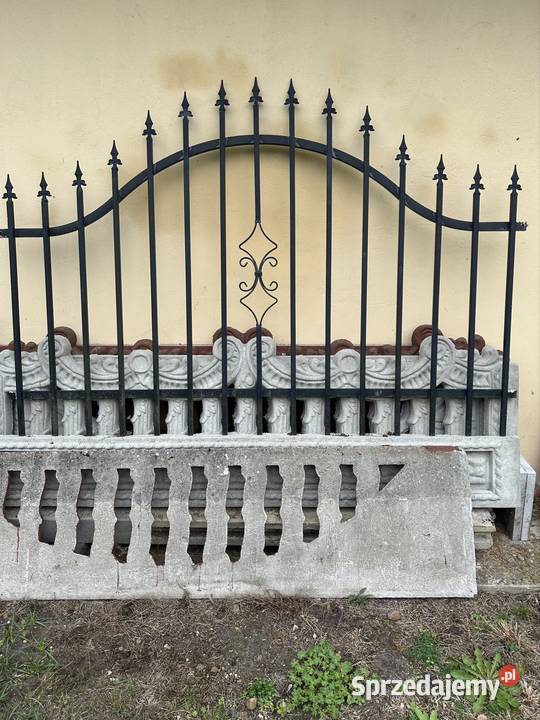 Przęsło ogrodzeniowe metalowe świętokrzyskie