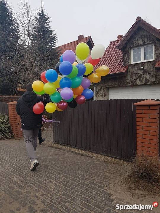 balony z helem napełnianie sprzedaż dowóz Pozostałe wielkopolskie Poznań
