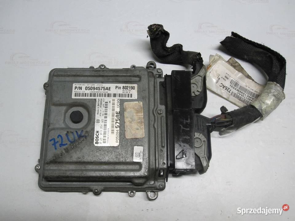 DODGE NITRO 28 CRD 08r sterownik komputer świętokrzyskie