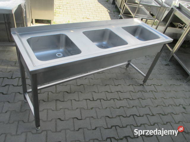 Zlew Gastronomiczny 3 Komorowy 1806085 Ostrów Wielkopolski sprzedam