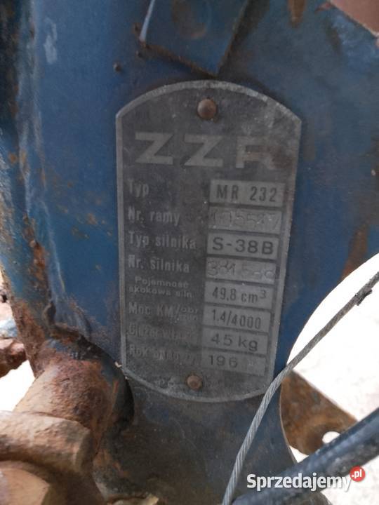 Komar MR232 Niekompletny Nierejestrowany Plewiska sprzedam