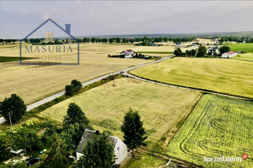 Działka 1240 m2 cisza natura i gotowa pod budowe sprzedam