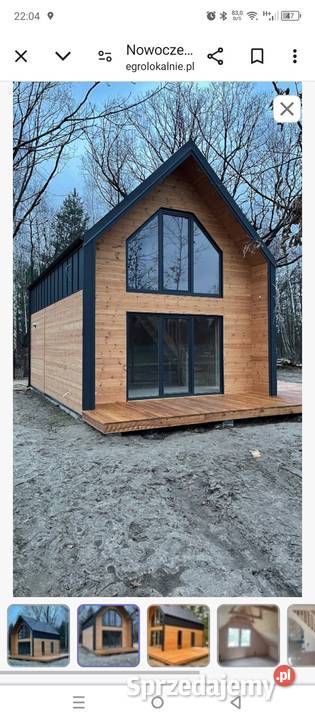 Domek letniskowy 35m nowoczesna stodoła Zielona Góra sprzedam