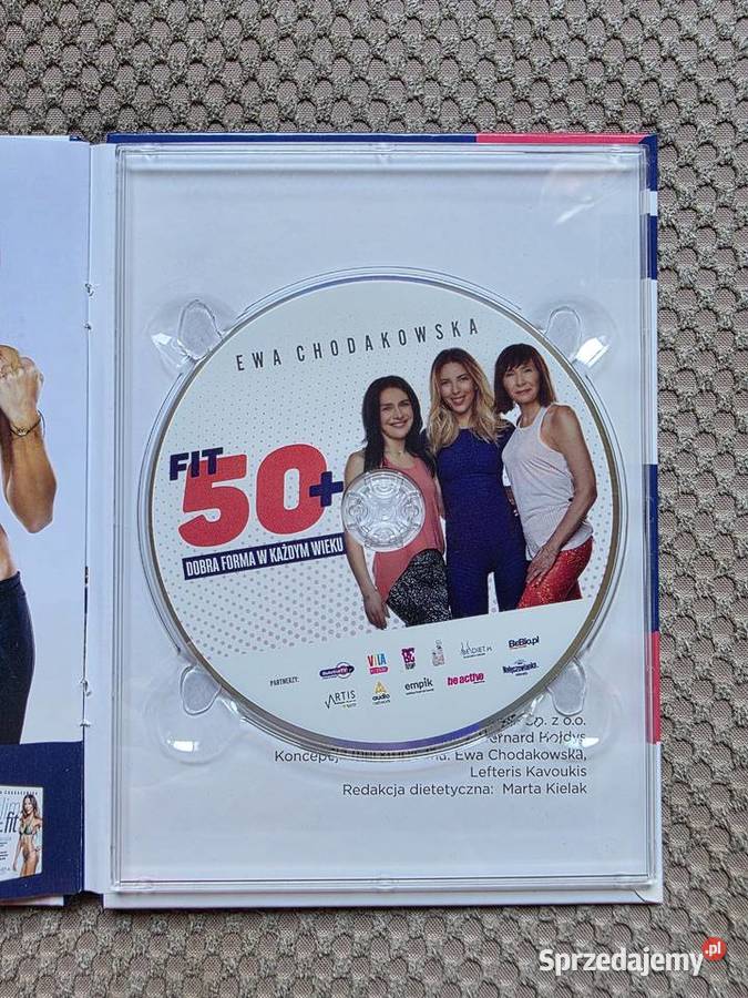 DVD Ewa Chodakowska Fit 50 to dobra forma w Pozostałe Kraków sprzedam