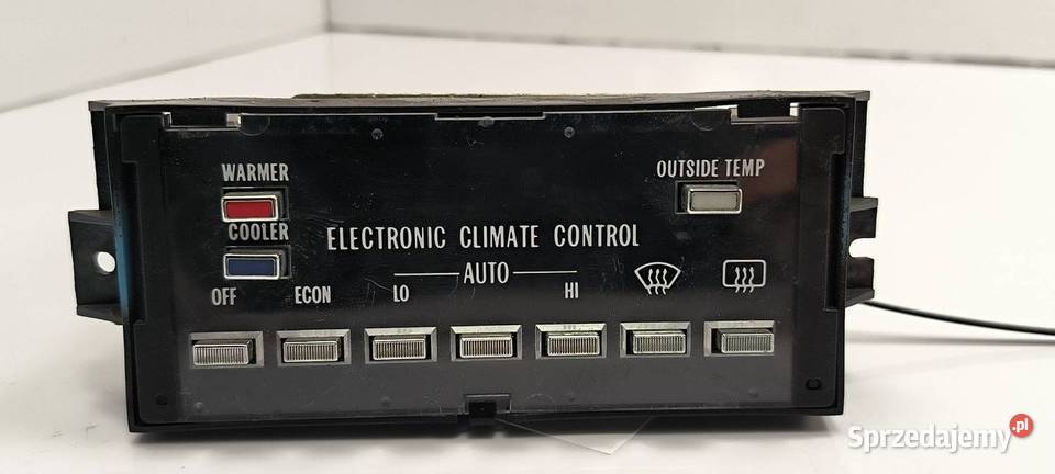 PANEL KLIMATYZACJI CADILLAC ELDORADO osobowe Motoryzacja kujawsko-pomorskie Lipno