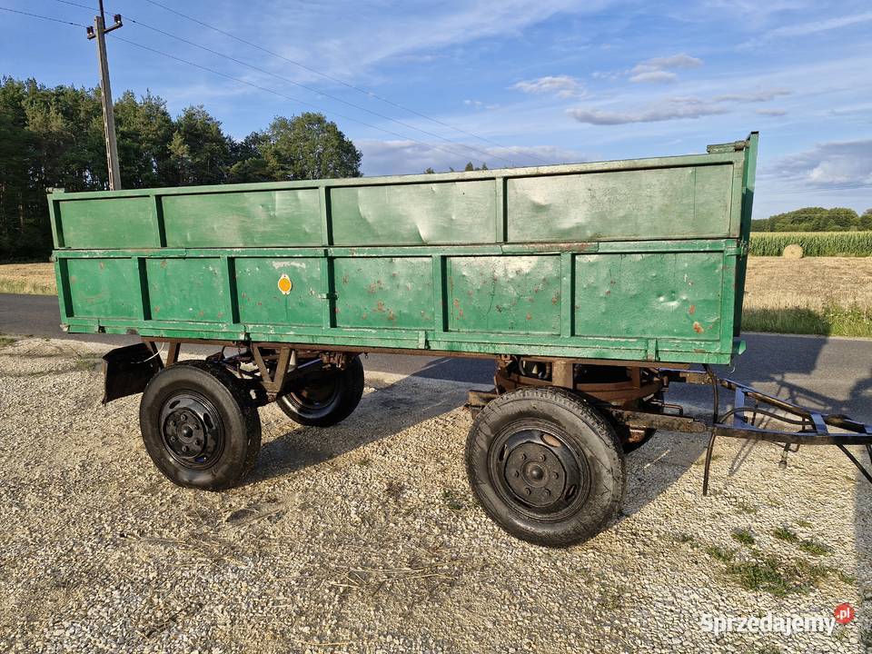 Przyczepa Wywrotka SANOK D44B Podwójne burty Tuszyn
