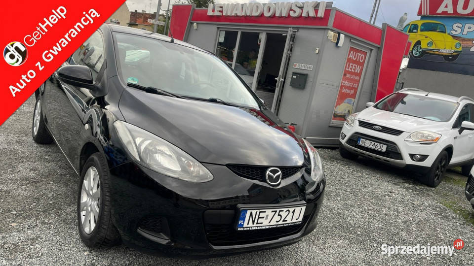 Mazda 2 14 Benzyna Zarejestrowany Ubezpieczony klimatyzacja Elbląg sprzedam
