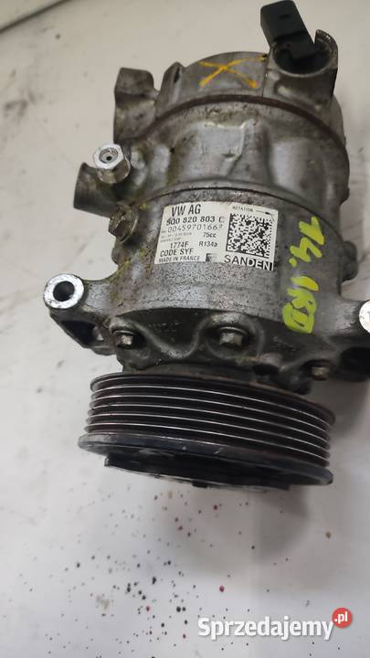 KOMPRESOR SPRĘŻARKA KLIMATYZACJI 5Q0820803C VW Włoszczowa sprzedam